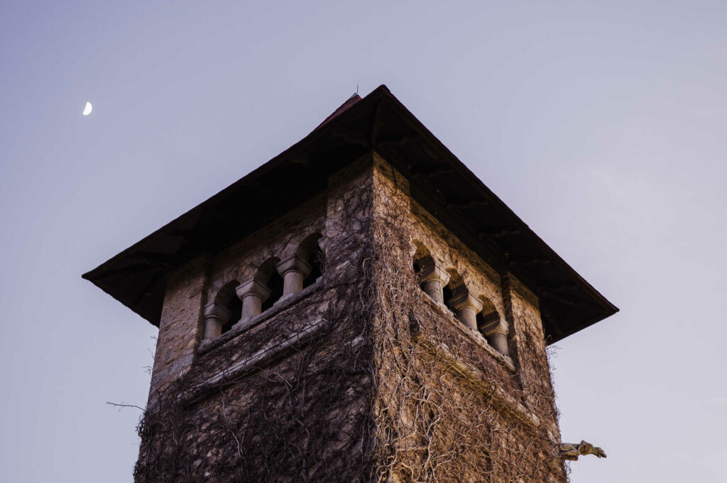 A tower at St. Clements Castle.